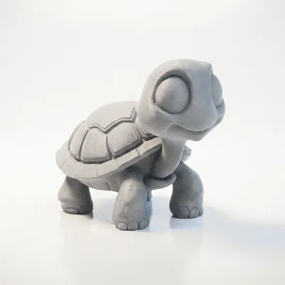 Tượng Rùa Chibi Dễ Thương – Mô Hình 3D Printable (STL)