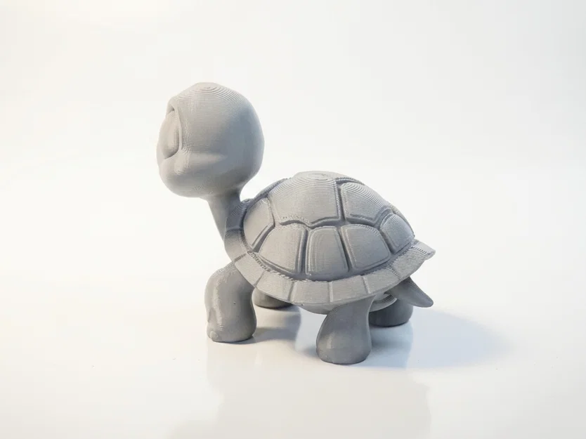 Tượng Rùa Chibi Dễ Thương – Mô Hình 3D Printable (STL) - Image 2