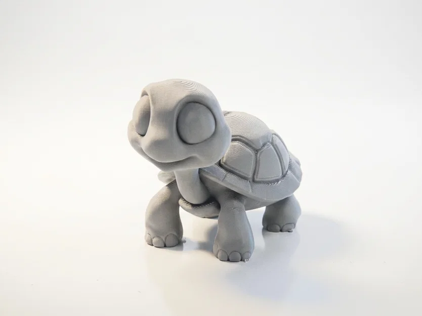Tượng Rùa Chibi Dễ Thương – Mô Hình 3D Printable (STL) - Image 3