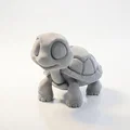 Tượng Rùa Chibi Dễ Thương – Mô Hình 3D Printable (STL) - Thumbnail 3
