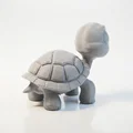 Tượng Rùa Chibi Dễ Thương – Mô Hình 3D Printable (STL) - Thumbnail 4