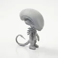Mô hình Chibi Xenomorph dễ thương (Alien) – STL 3D Print - Thumbnail 2
