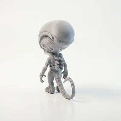 Mô hình Chibi Xenomorph dễ thương (Alien) – STL 3D Print