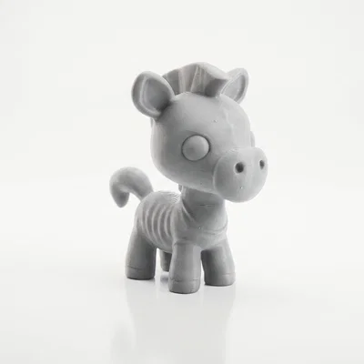 Tượng Chibi Ngựa Vằn Dễ Thương – Mô Hình 3D In Được (STL)