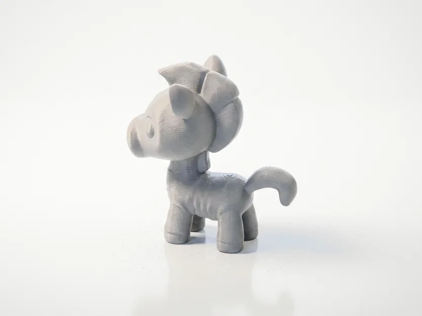Tượng Chibi Ngựa Vằn Dễ Thương – Mô Hình 3D In Được (STL) - Image 2