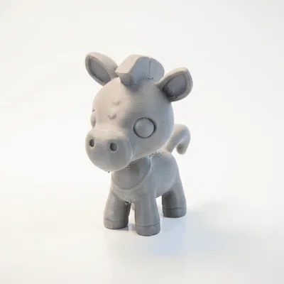 Tượng Chibi Ngựa Vằn Dễ Thương – Mô Hình 3D In Được (STL)