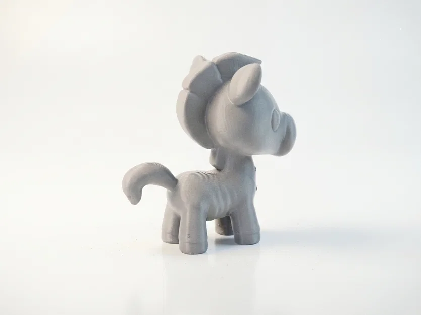 Tượng Chibi Ngựa Vằn Dễ Thương – Mô Hình 3D In Được (STL) - Image 4