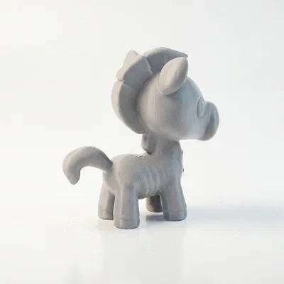 Tượng Chibi Ngựa Vằn Dễ Thương – Mô Hình 3D In Được (STL)