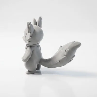 Mô Hình 3D Chibi Thú Đeo Mặt Nạ Dễ Thương (Fantasy) In Được