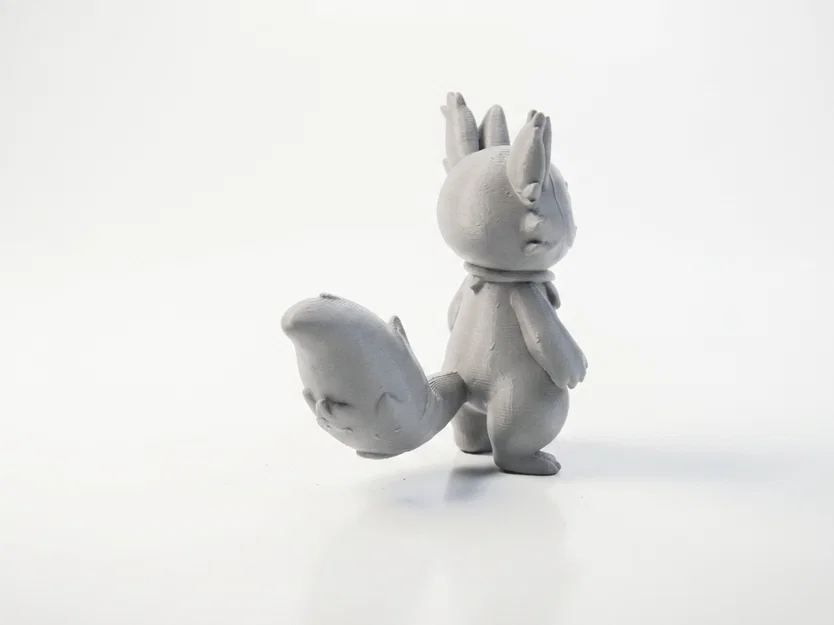 Mô Hình 3D Chibi Thú Đeo Mặt Nạ Dễ Thương (Fantasy) In Được - Image 3