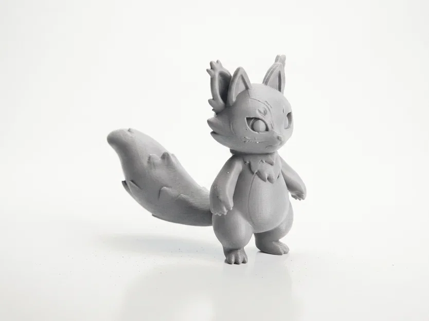 Mô Hình 3D Chibi Thú Đeo Mặt Nạ Dễ Thương (Fantasy) In Được - Image 4