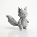 Mô Hình 3D Chibi Thú Đeo Mặt Nạ Dễ Thương (Fantasy) In Được - Thumbnail 4