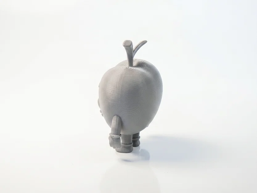 Mô hình 3D in được: Tượng Chibi Cute Apple Boy siêu dễ thương - Image 2