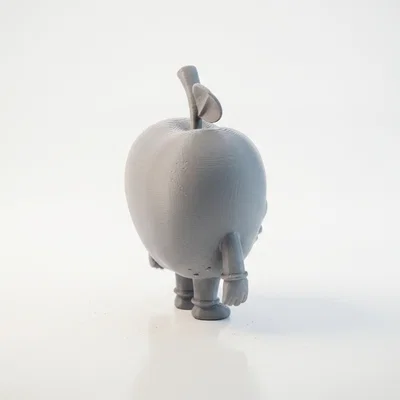 Mô hình 3D in được: Tượng Chibi Cute Apple Boy siêu dễ thương