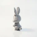 Tượng Thỏ Chibi Dễ Thương – Mô Hình 3D In Được - Thumbnail 2