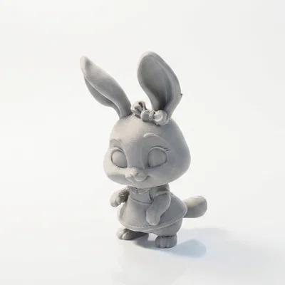 Tượng Thỏ Chibi Dễ Thương – Mô Hình 3D In Được