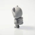 Mô Hình Chibi Em Bé Áo Hoodie Gấu Cute - 3D Printable STL - Thumbnail 3