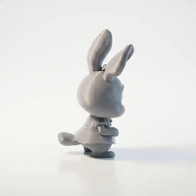 Tượng Thỏ Chibi Dễ Thương – Mô Hình 3D In Được