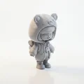 Mô Hình Chibi Em Bé Áo Hoodie Gấu Cute - 3D Printable STL - Thumbnail 4