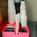 Kệ để ly/khăn giấy để bàn - Thumbnail 2