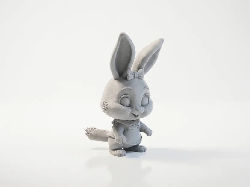 Tượng Thỏ Chibi Dễ Thương – Mẫu 3D Printable - Image 1