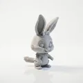 Tượng Thỏ Chibi Dễ Thương – Mẫu 3D Printable - Thumbnail 1
