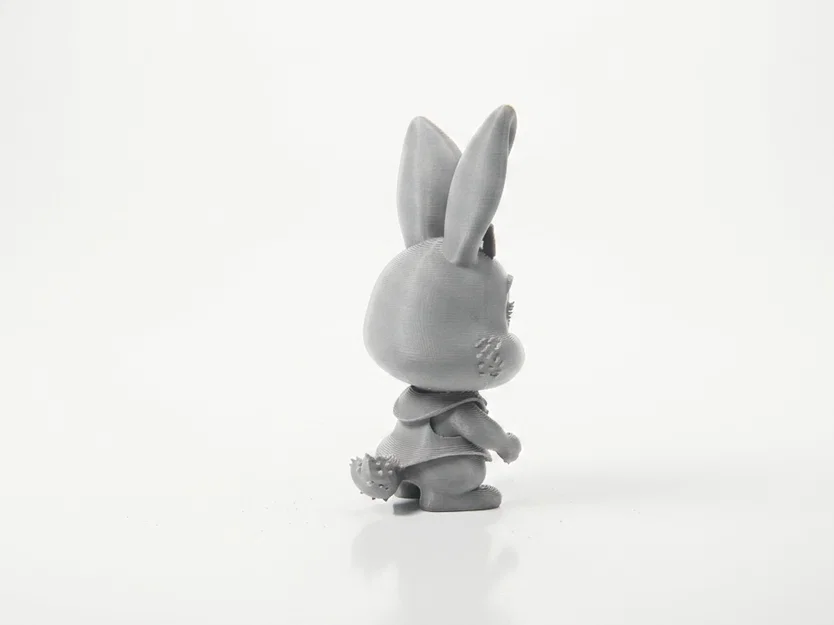Tượng Thỏ Chibi Dễ Thương – Mẫu 3D Printable - Image 2