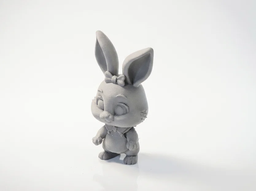 Tượng Thỏ Chibi Dễ Thương – Mẫu 3D Printable - Image 3