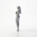 Mô hình Cô Nàng Công Sở Chibi Dễ Thương – 3D Printable - Thumbnail 2