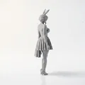 Figure Chibi Bunny Girl Cute Anime – Mô hình 3D in được (STL) - Thumbnail 3