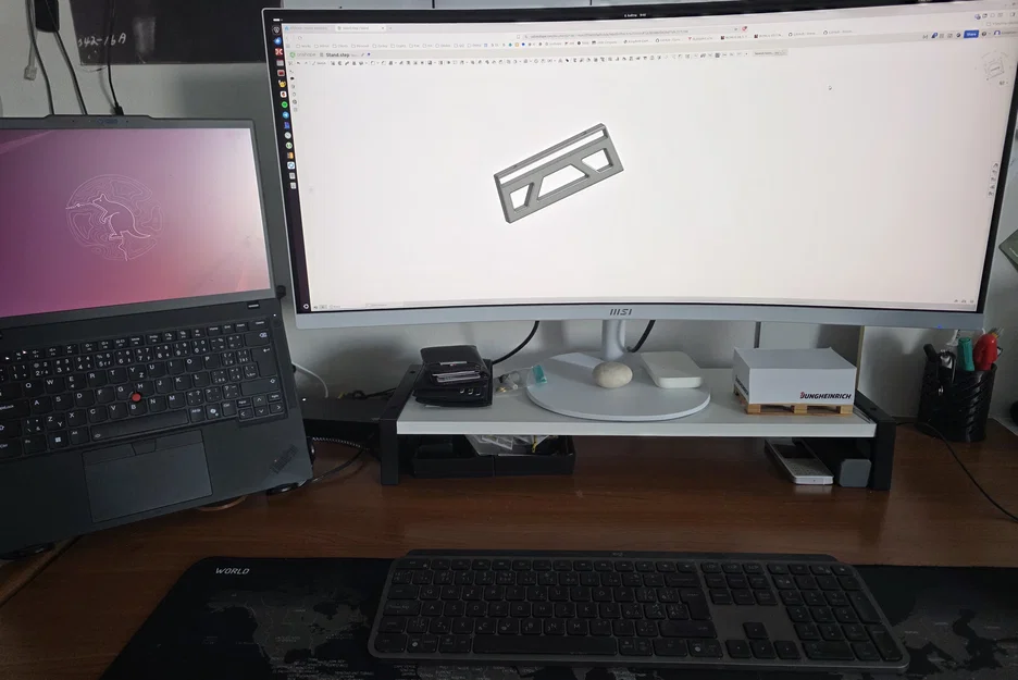 Stojánek monitor công thái học (Ergonomický stojánek pod monitor) - Image 2