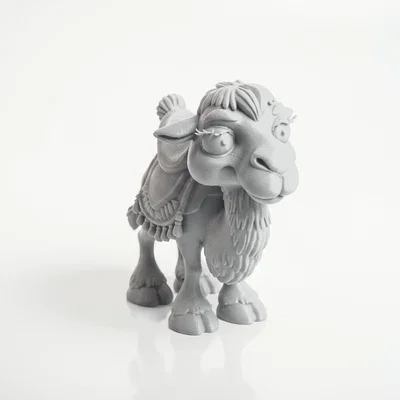 Tượng Lạc Đà Chibi Dễ Thương – Mô Hình 3D Printable