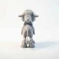 Tượng Lạc Đà Chibi Dễ Thương – Mô Hình 3D Printable - Thumbnail 3