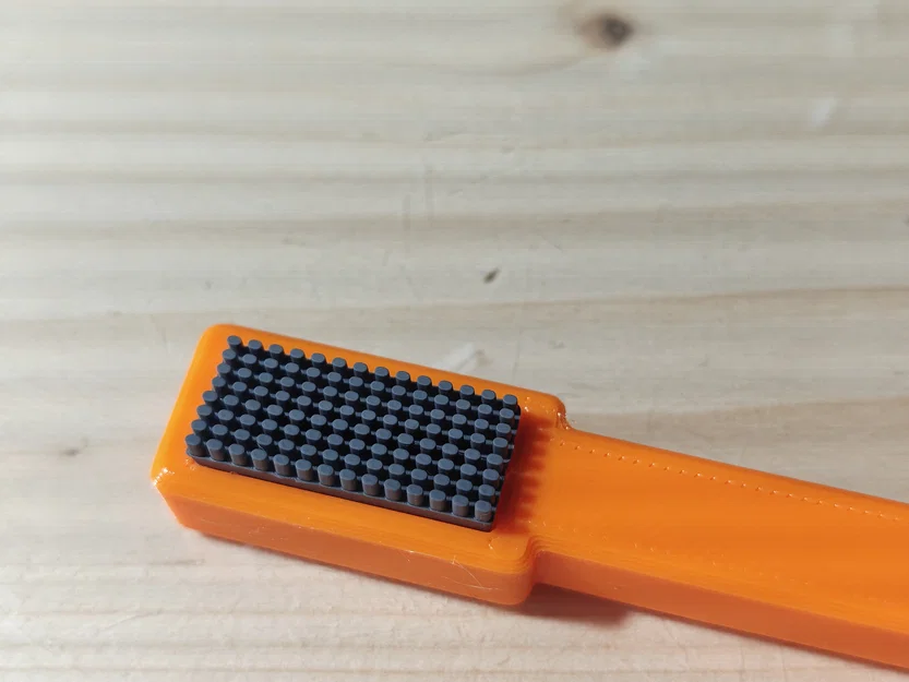 Bàn chải silicon vệ sinh đầu phun máy in 3D (Nozzle Silicon Brush) - Image 1