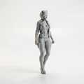 Tượng Cat Girl Chibi Anime Dễ Thương – File STL In 3D - Thumbnail 1