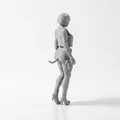 Tượng Cat Girl Chibi Anime Dễ Thương – File STL In 3D - Thumbnail 2