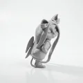 Tượng Mèo Cute Chibi Dễ Thương – 3D Printable - Thumbnail 3
