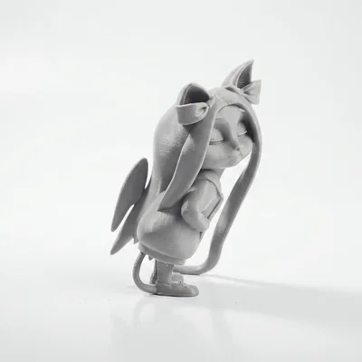 Tượng Mèo Cute Chibi Dễ Thương – 3D Printable