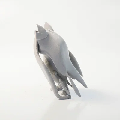 Tượng Mèo Cute Chibi Dễ Thương – 3D Printable