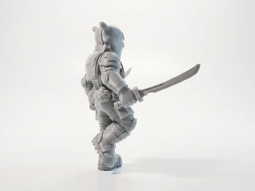 Mô Hình Deadpool Chibi Dễ Thương – Figurine STL 3D Có Thể In - Image 2