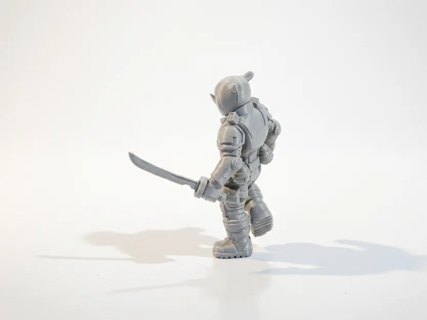 Mô Hình Deadpool Chibi Dễ Thương – Figurine STL 3D Có Thể In - Image 3