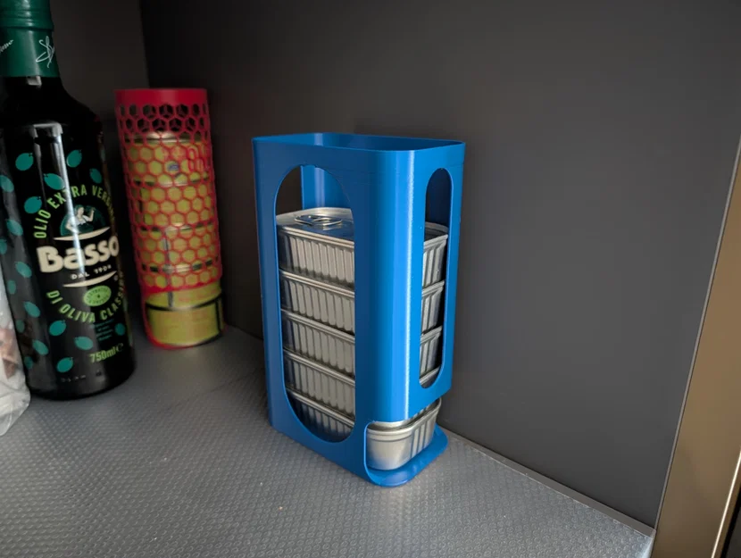Khay nhả/đựng lon cá thu (Mackerel Can Dispenser/Organizer) - Image 1