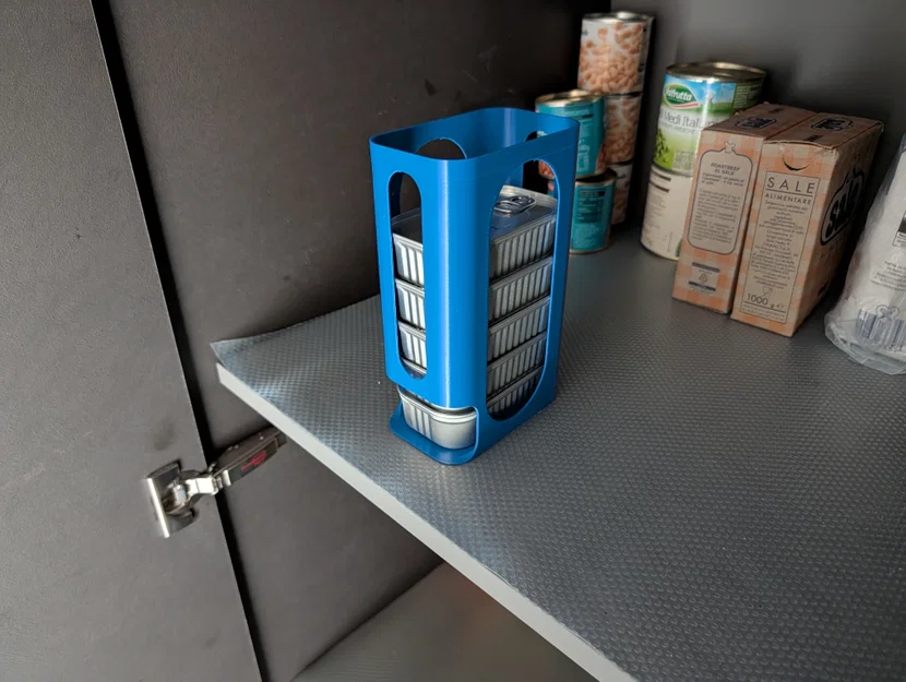 Khay nhả/đựng lon cá thu (Mackerel Can Dispenser/Organizer) - Image 3