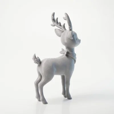 Tượng Hươu Chibi Dễ Thương – Mô Hình 3D Printable