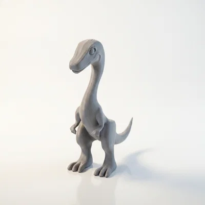 Figurine Khủng Long Chibi Siêu Cute – 3D Printable