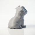 Tượng Pug Chibi Dễ Thương - Mô Hình 3D Printable - Thumbnail 2