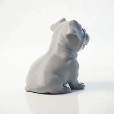 Tượng Pug Chibi Dễ Thương - Mô Hình 3D Printable