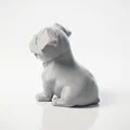 Tượng Pug Chibi Dễ Thương - Mô Hình 3D Printable - Thumbnail 3