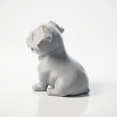 Tượng Pug Chibi Dễ Thương - Mô Hình 3D Printable