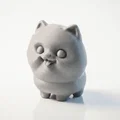 Tượng Chó Chibi Dễ Thương – Mẫu 3D Printable - Thumbnail 2